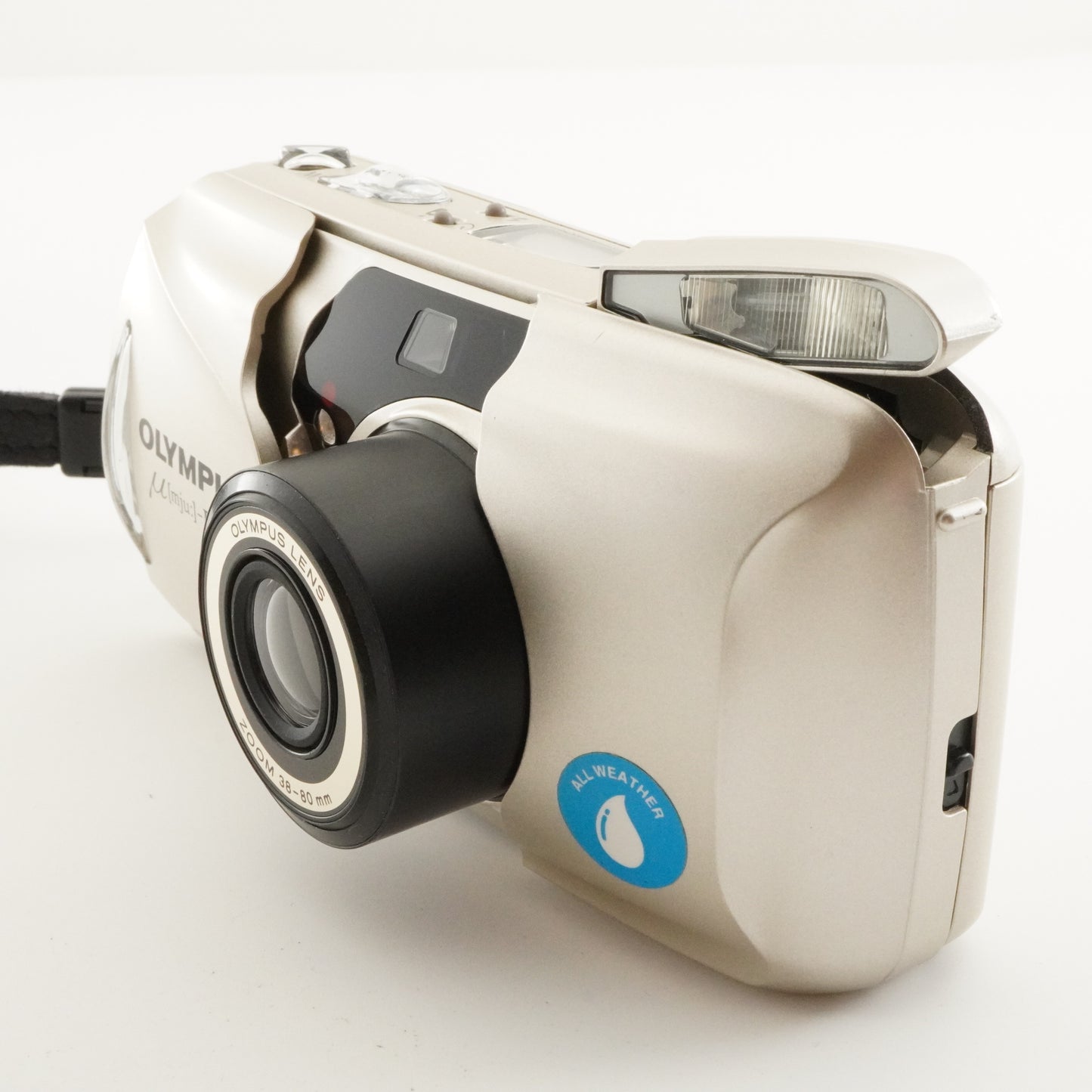 OLYMPUS mju II ZOOM [mju:] Point & Shoot Film Camera from Japan #6442