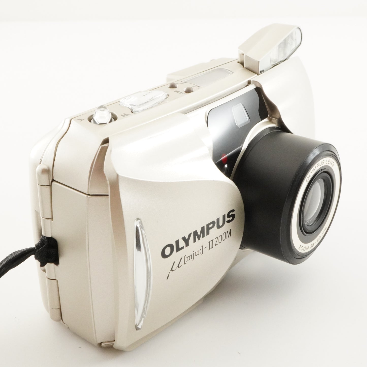 OLYMPUS mju II ZOOM [mju:] Point & Shoot Film Camera from Japan #6442