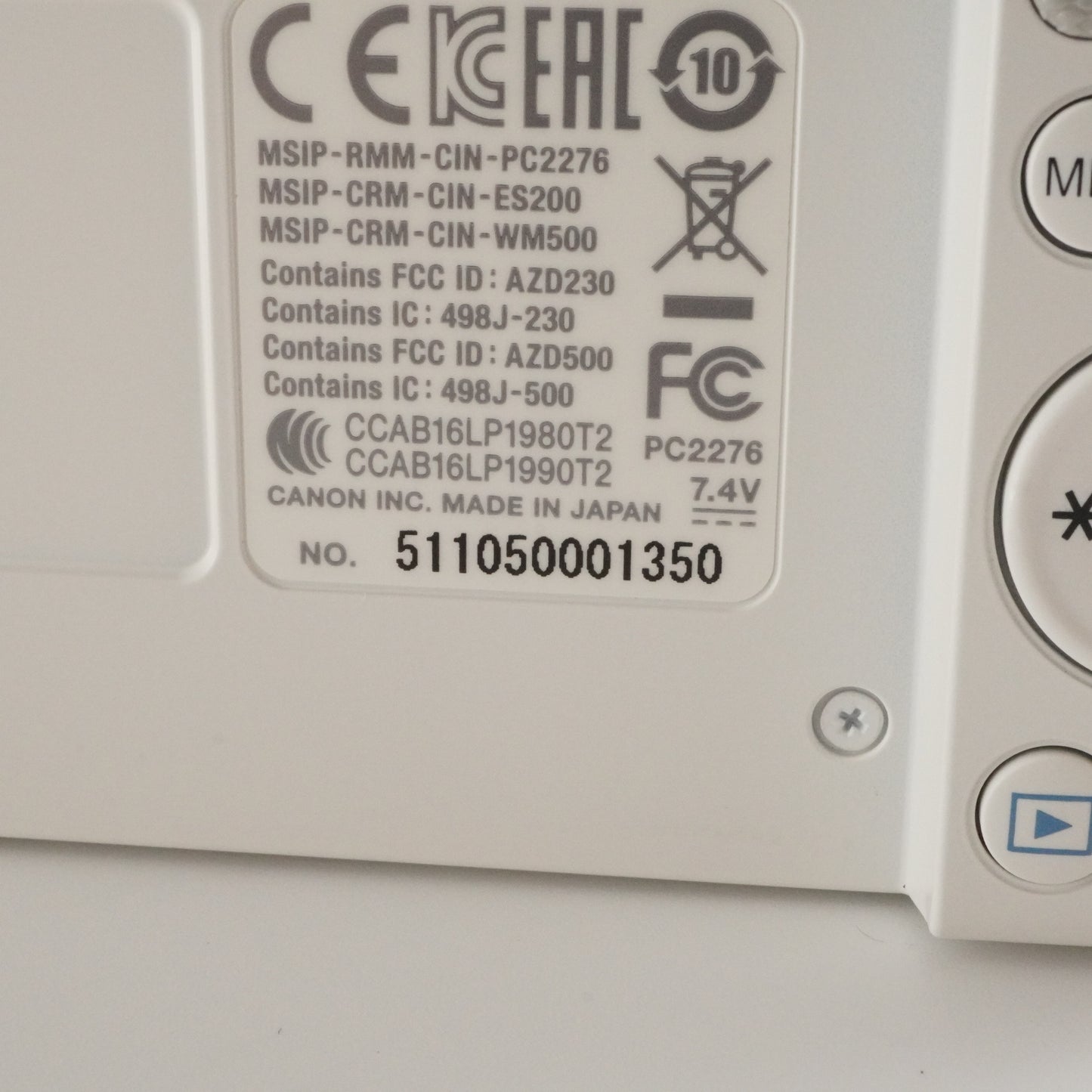 Canon EOS M100 White + EF-M 15-45mm IS STM + EF-EOS M + 16GB SD from Japan #2840