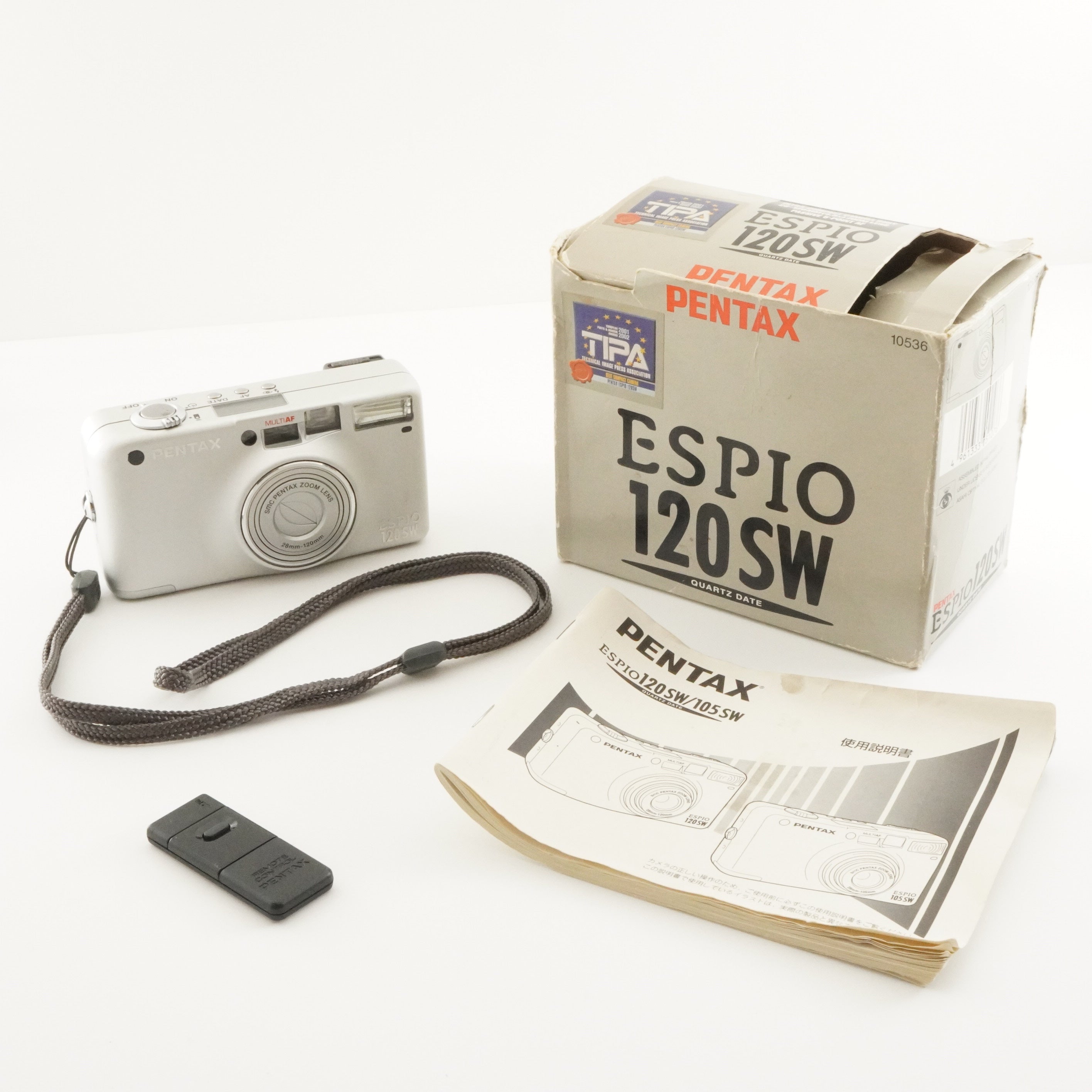 PENTAX ESPIO 120SW II Silver In Box Point & Shoot Film