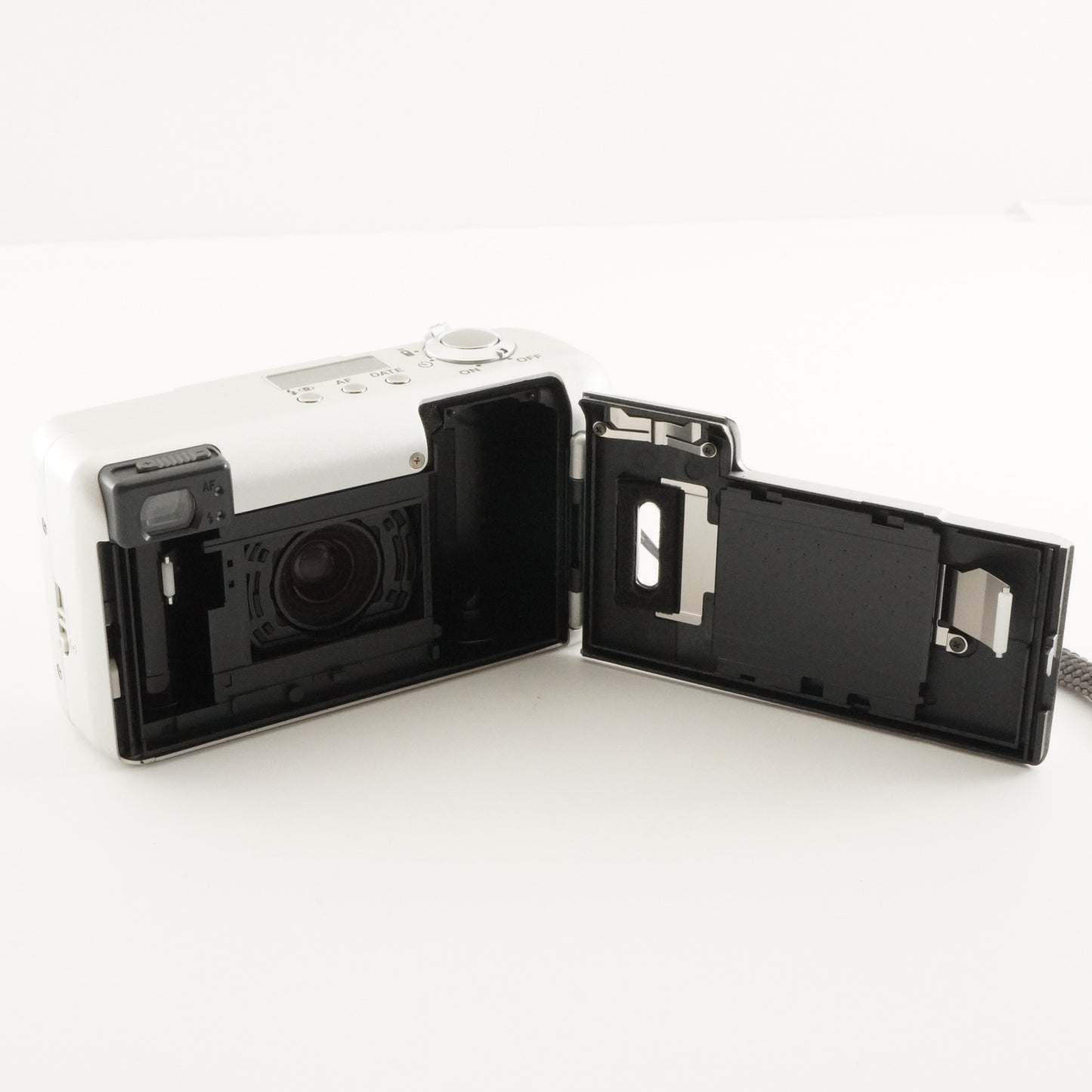 PENTAX ESPIO 120SW II Silver In Box Point & Shoot Film Camera from Japan #6465