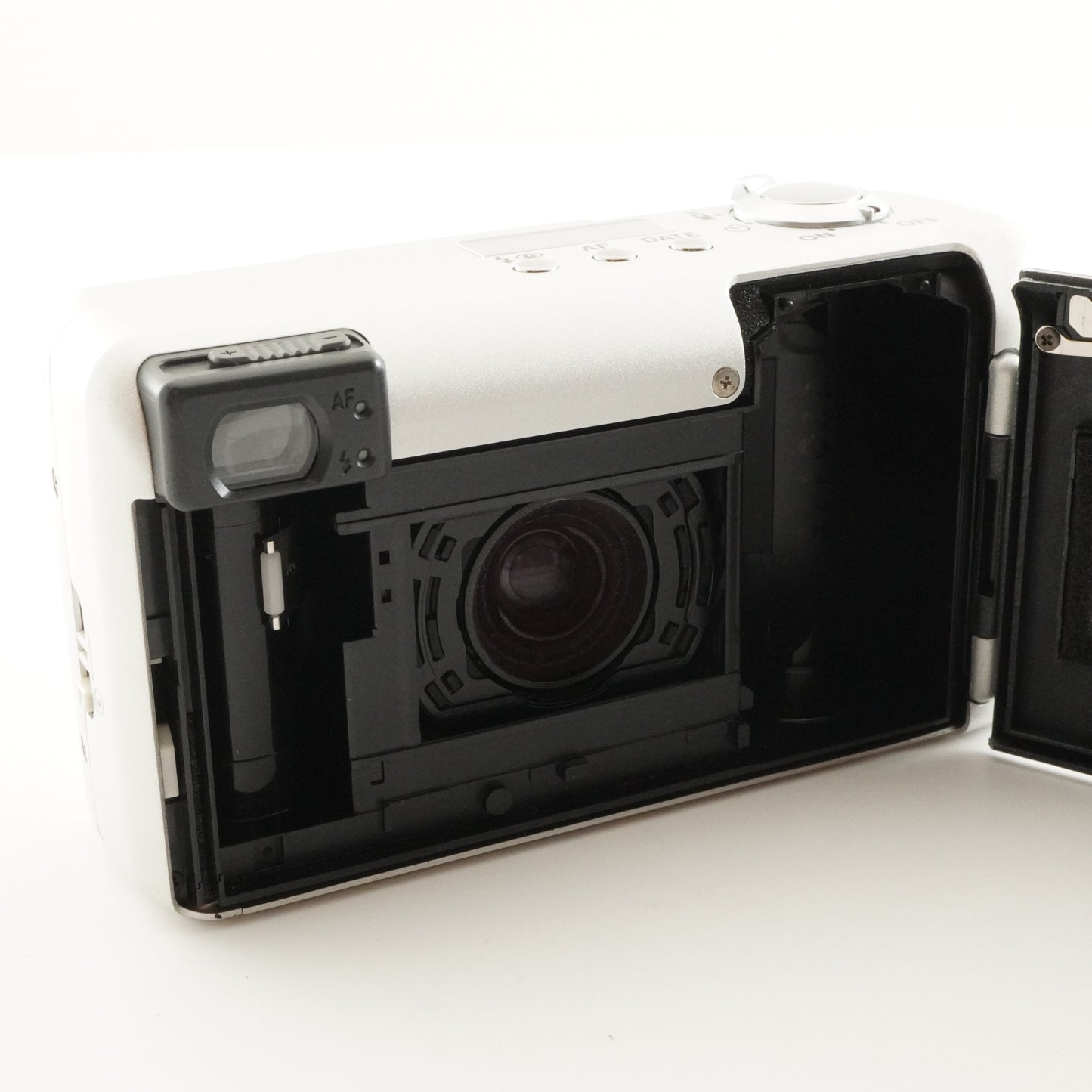 PENTAX ESPIO 120SW II Silver In Box Point & Shoot Film Camera from Japan #6465