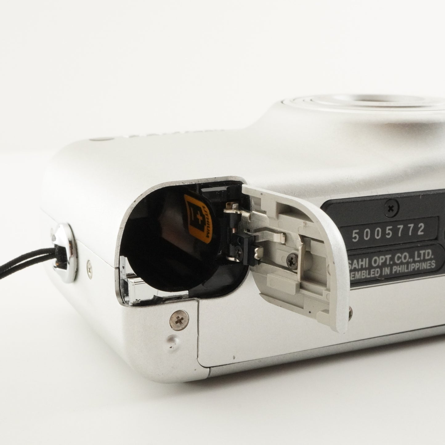PENTAX ESPIO 120SW II Silver In Box Point & Shoot Film Camera from Japan #6465