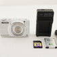 Nikon COOLPIX S6600 White With 4GB SDHC Card Digital Camera from Japan #1847