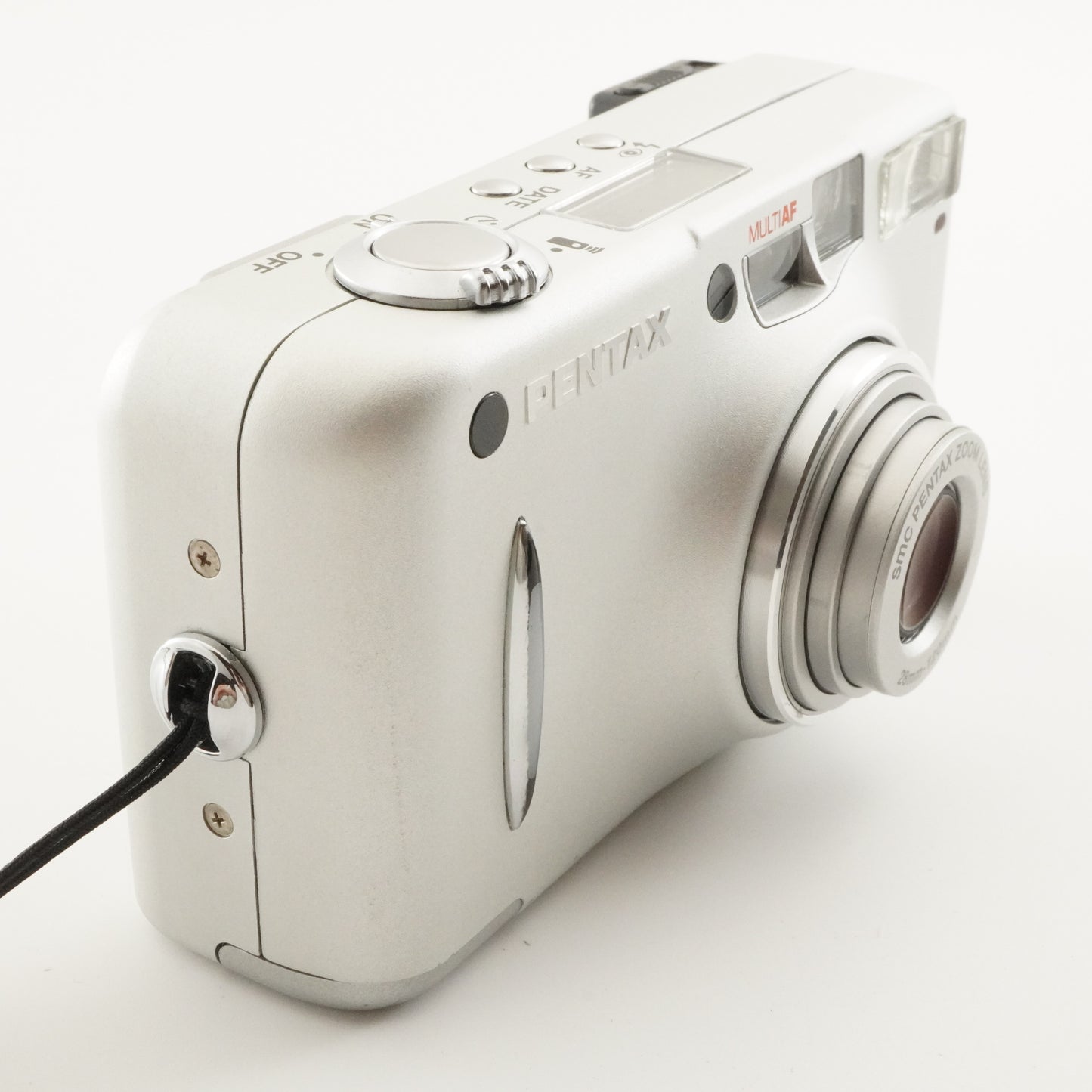 PENTAX ESPIO 120SW II Silver In Box Point & Shoot Film Camera from Japan #6464
