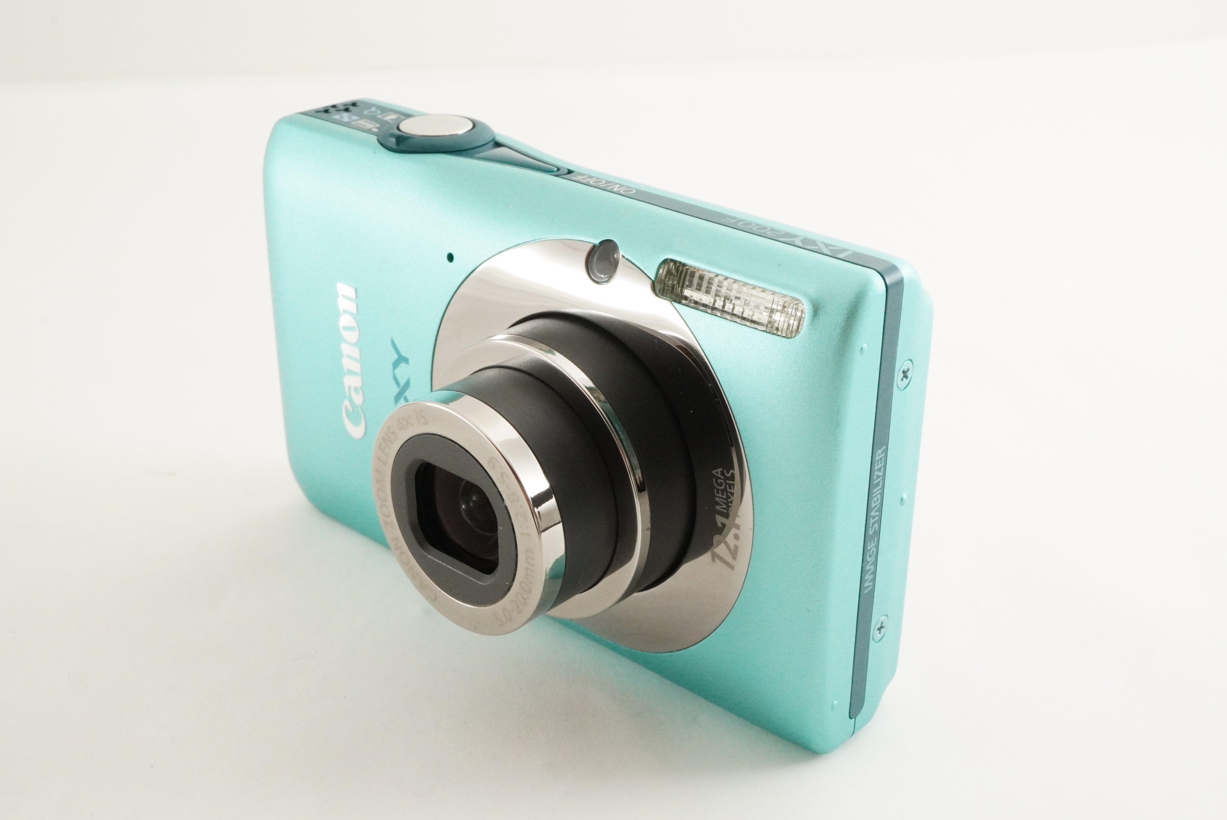 Canon IXY 200F Green With 4GB SDHC Card Compact Digital