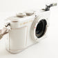 [S/C 2,595] OLYMPUS PEN E-PL10 White + 14-42mm EZ + 40-150mm from Japan #1869