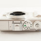 [S/C 2,595] OLYMPUS PEN E-PL10 White + 14-42mm EZ + 40-150mm from Japan #1869