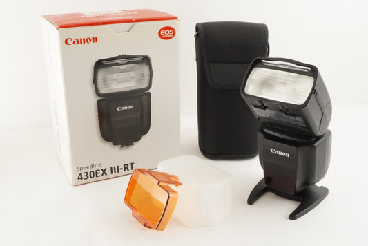 Canon SPEEDLITE 430EX III-RT In Box Camera Accessory from Japan #2178