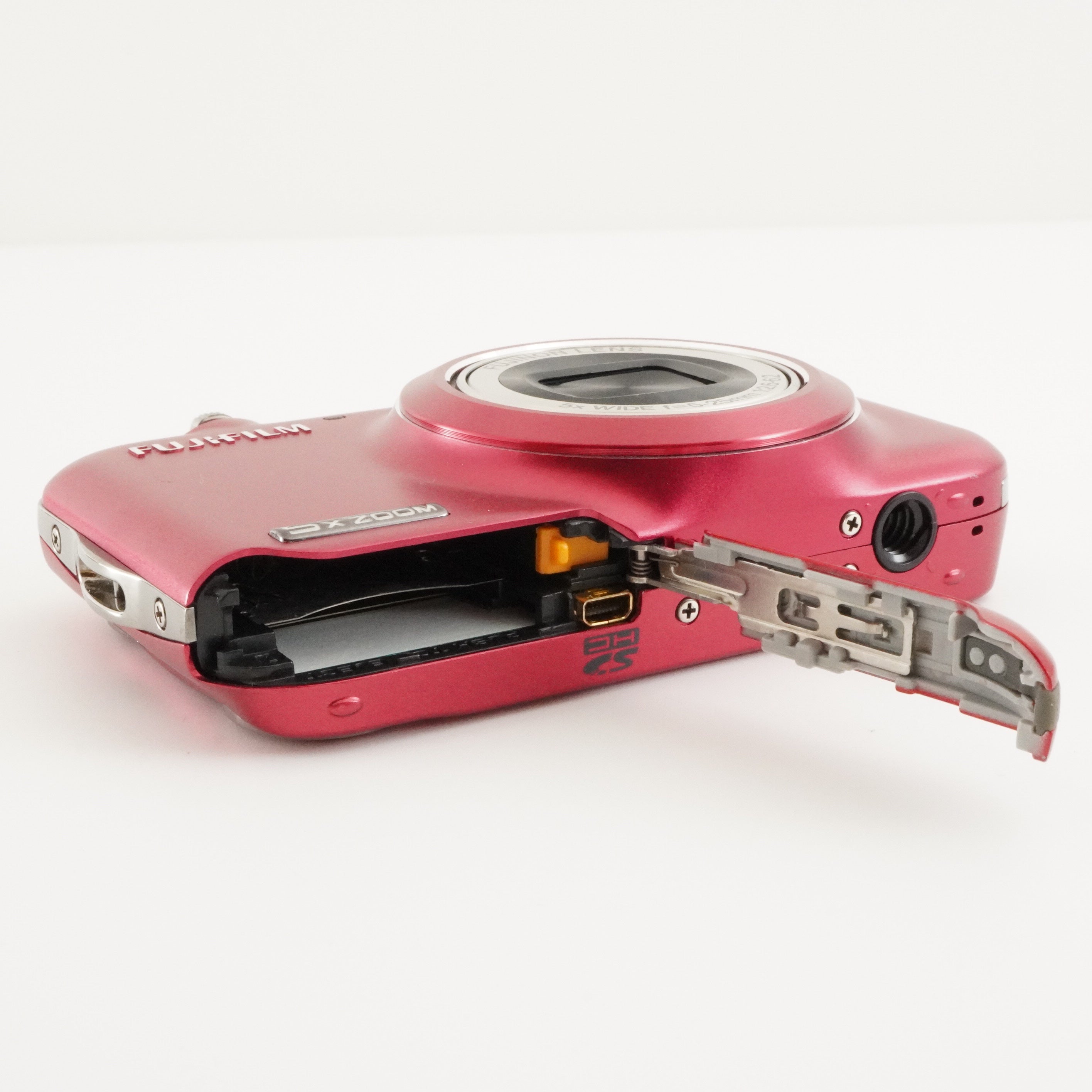 FUJIFILM FinePix JX400 Red In Box With 4GB SDHC Card from Japan