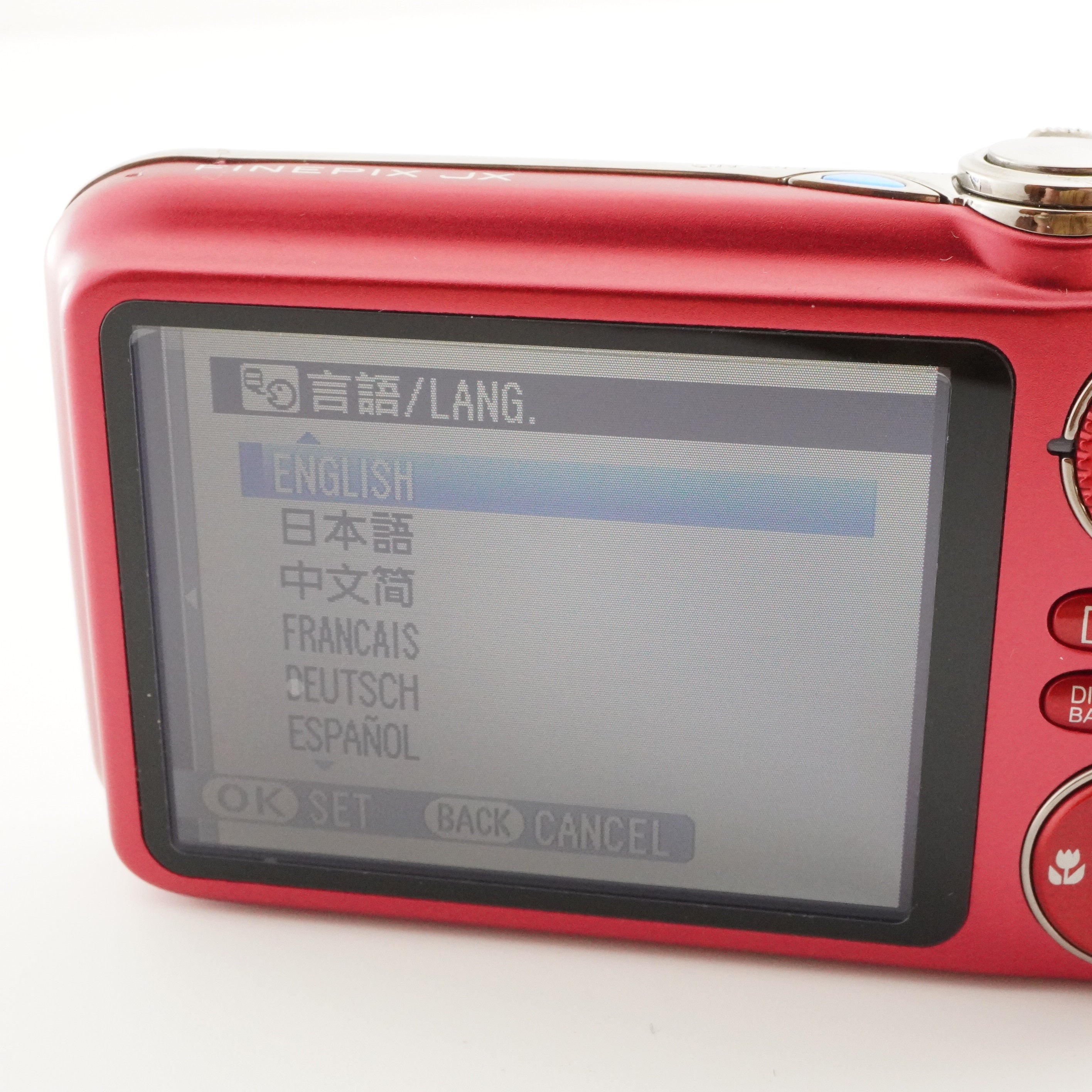 FUJIFILM FinePix JX400 Red In Box With 4GB SDHC Card from