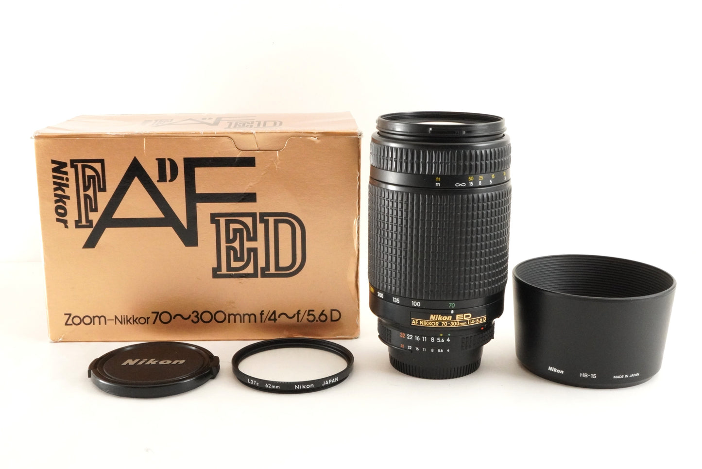 Nikon AF Zoom-NIKKOR 70-300mm F4-5.6 D In Box AF ZOOM Lens from Japan #2013