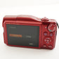 Canon PowerShot SX710 HS Red With 4GB SDHC Card Digital Camera from Japan #3619