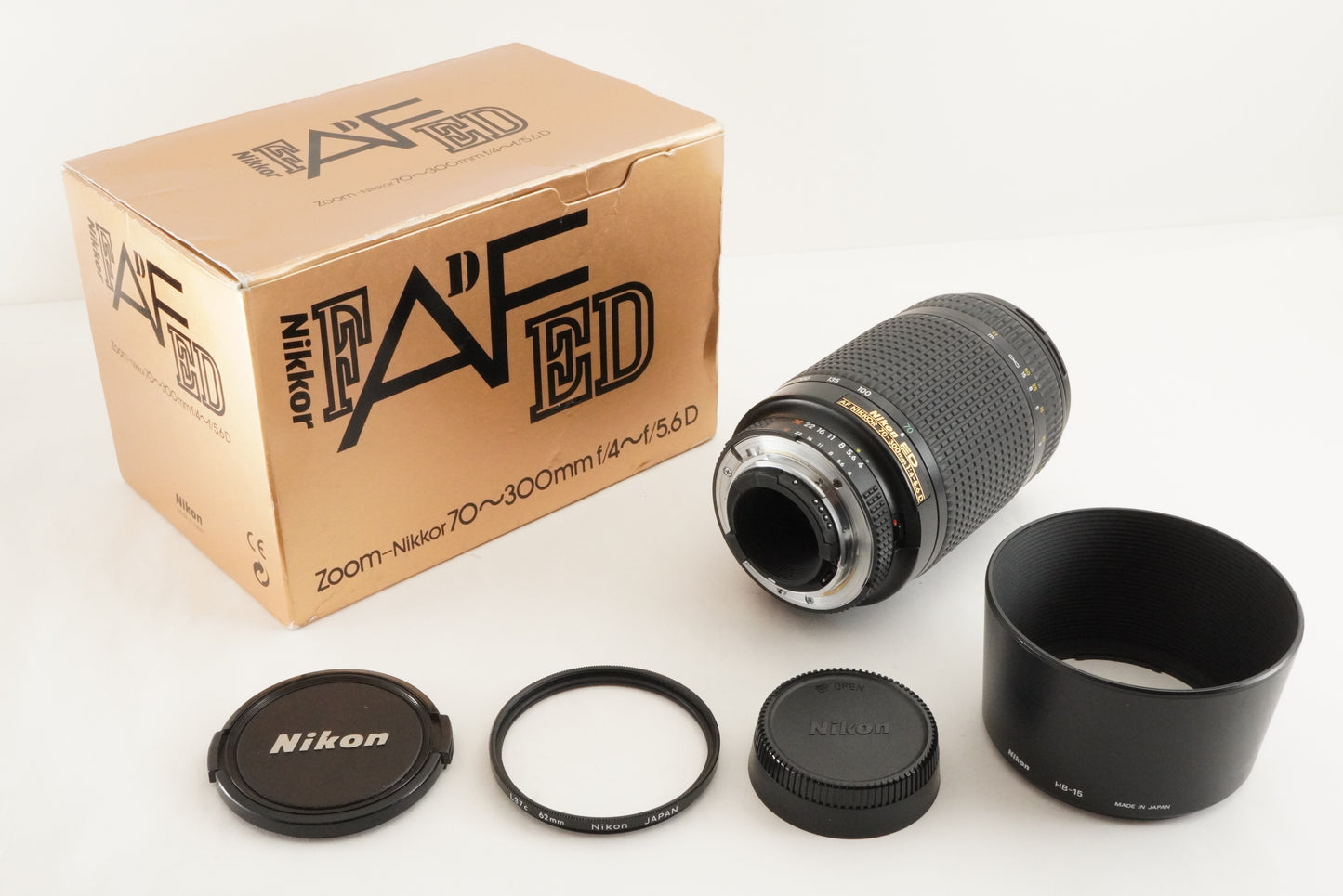 Nikon AF Zoom-NIKKOR 70-300mm F4-5.6 D In Box AF ZOOM Lens from Japan #2013