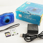 Nikon COOLPIX S33 Blue In Box With 4GB SDHC Card Digital Camera from Japan #2019