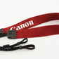 Canon Neck Strap Red Camera Accessories #A10