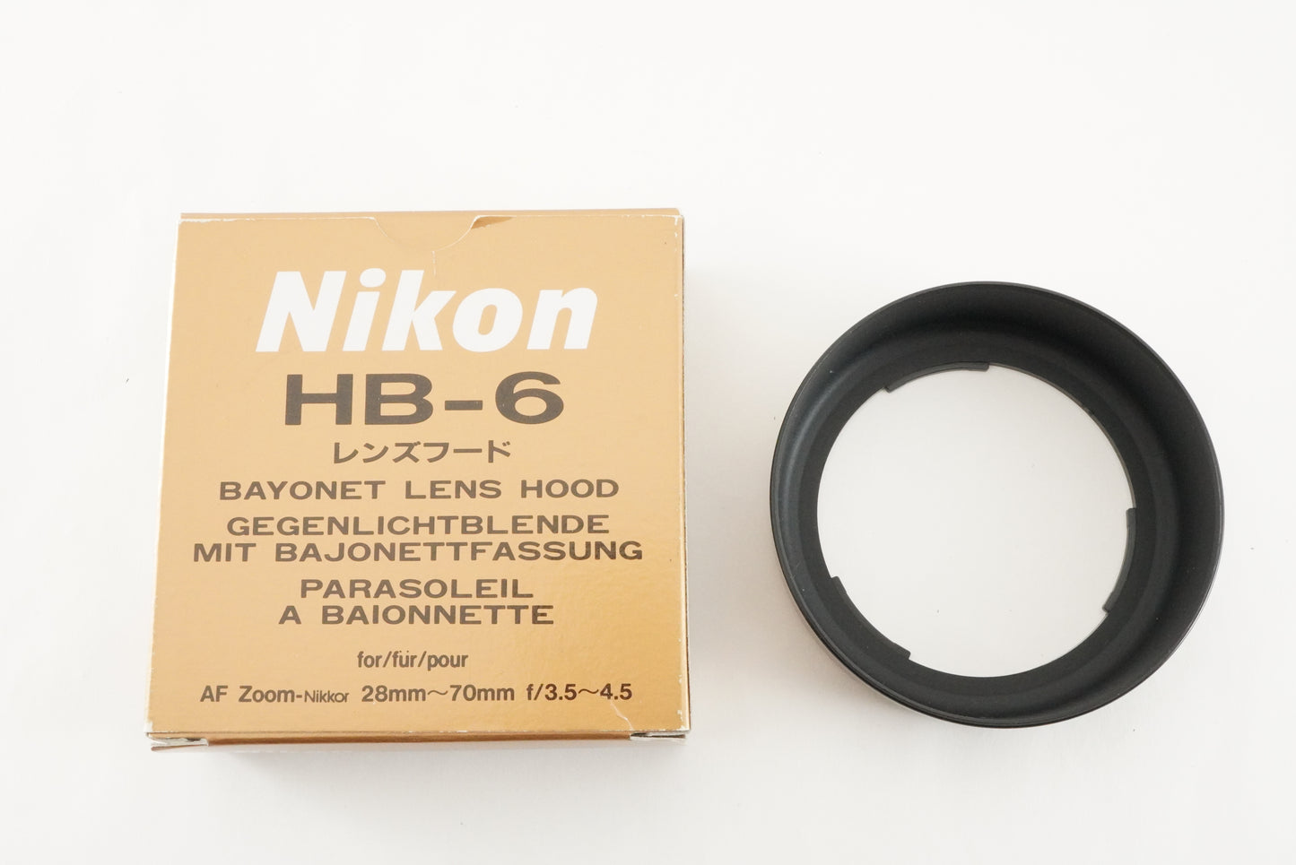 Nikon HB-6 BAYONET LENS FOOD For AF Zoom-Nikkor 28mm~70mm f/3.5~4.5 Camera Accessories #A2