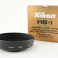 Nikon HB-1 BAYONET LENS FOOD Camera Accessories #A4