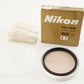 Nikon FILTER 52mm A2 SCREW-IN MOUNT Camera Accessories #A6