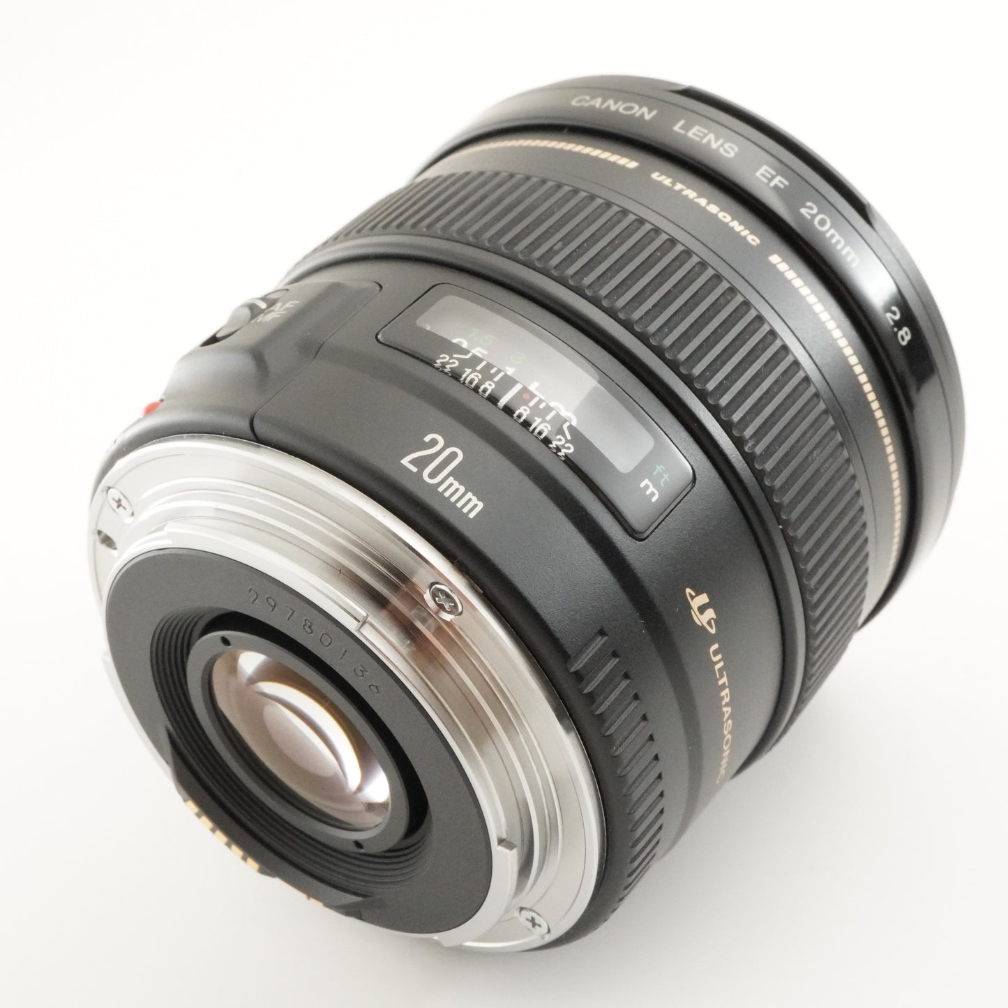 Canon EF 20mm F2.8 AF Wide Angle Lens from Japan #5388