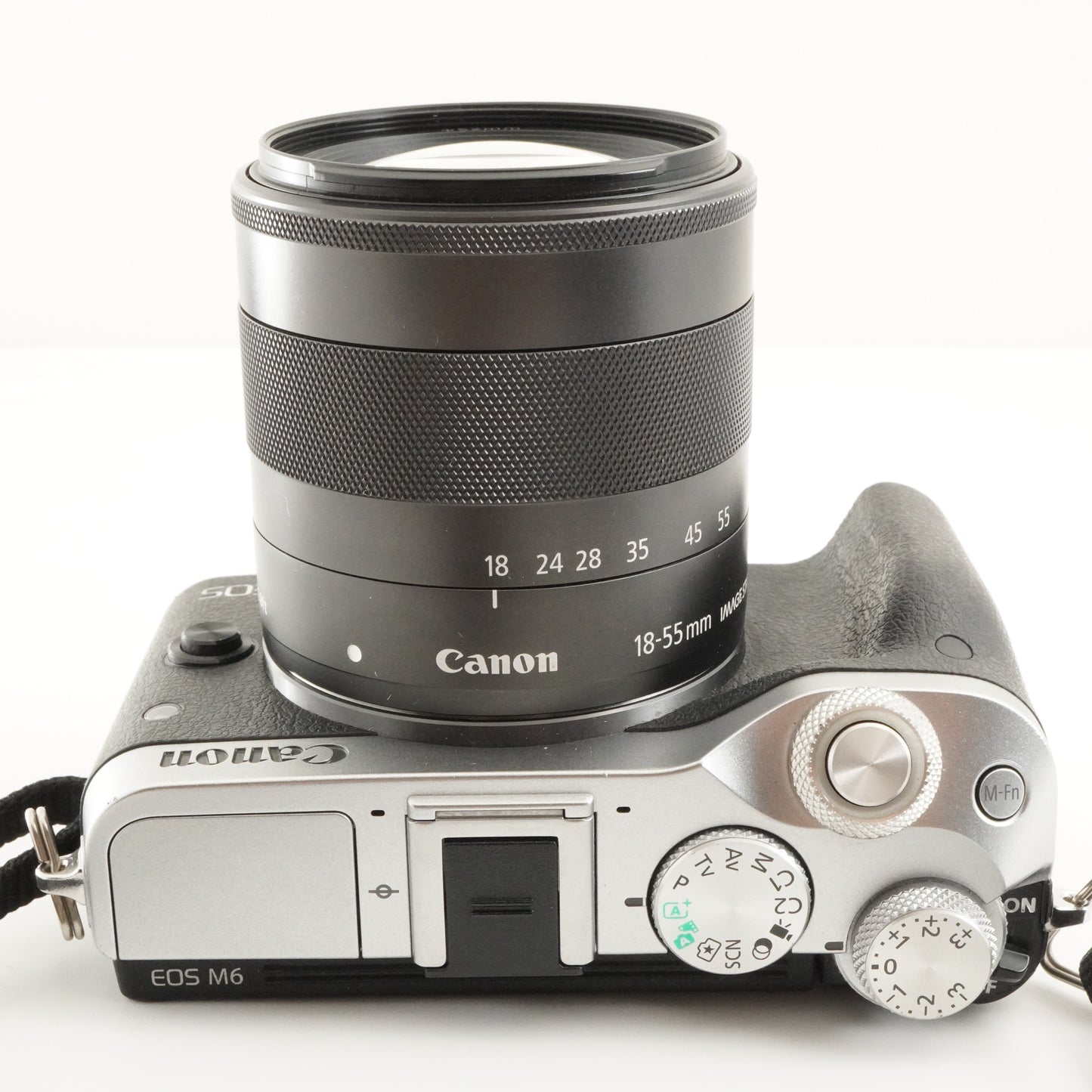 Canon EOS M6 Silver + EF-M 18-55mm F3.5-5.6 IS STM from Japan #5340