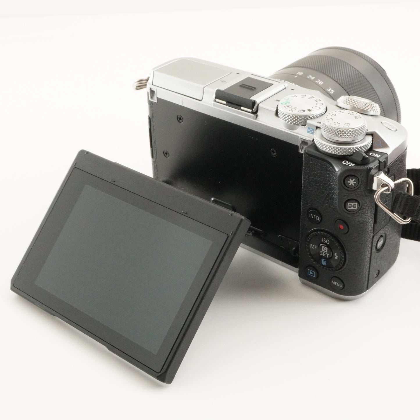 Canon EOS M6 Silver + EF-M 18-55mm F3.5-5.6 IS STM from Japan #5340