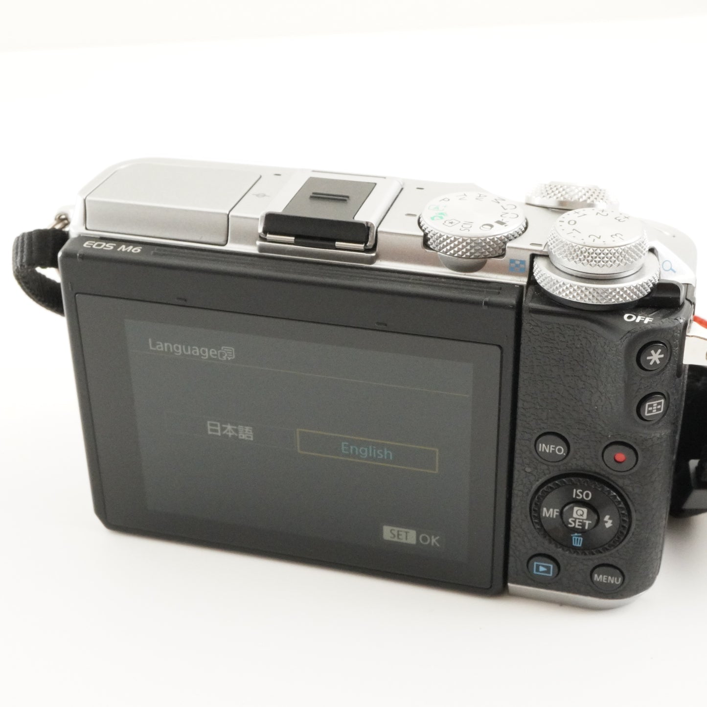Canon EOS M6 Silver + EF-M 18-55mm F3.5-5.6 IS STM from Japan #5340