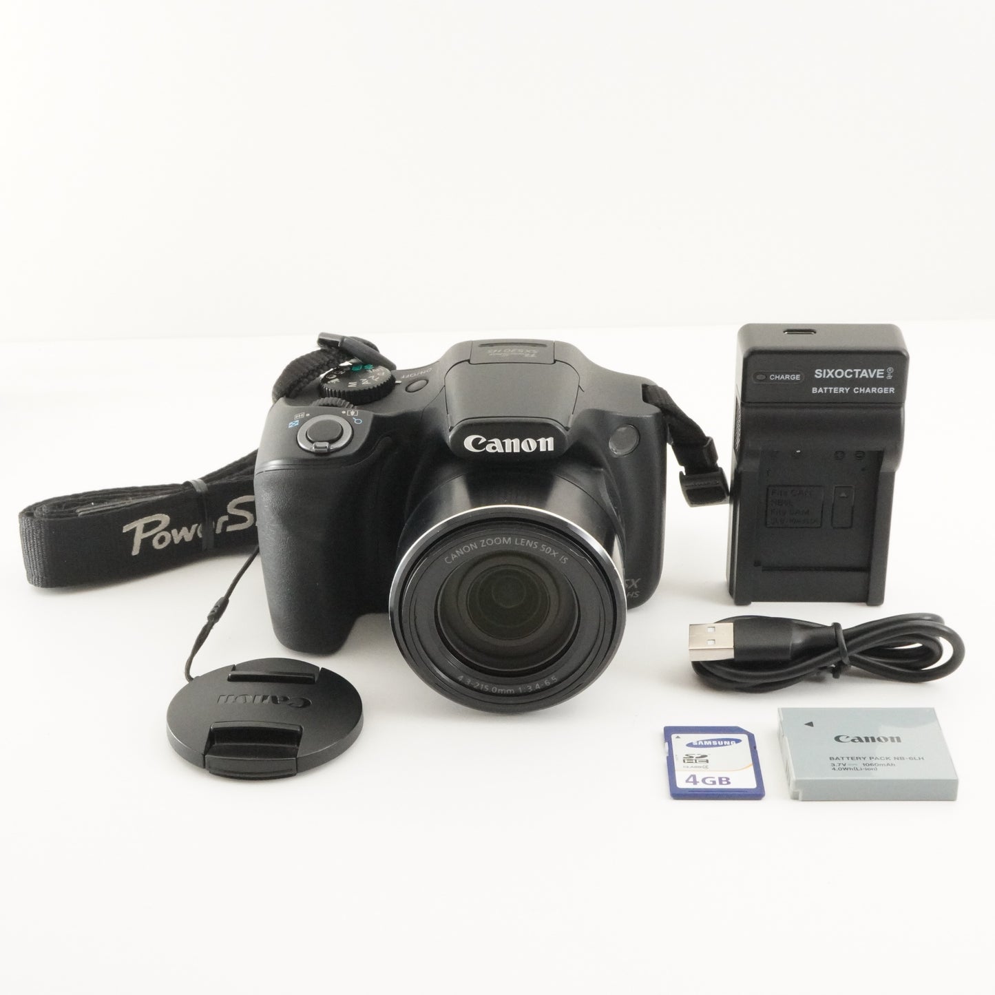 Canon PowerShot SX530 HS With 4GB SDHC Card from Japan #6503