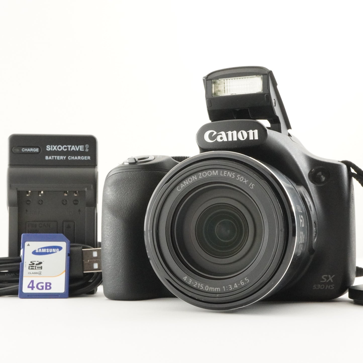 Canon PowerShot SX530 HS With 4GB SDHC Card from Japan #6503