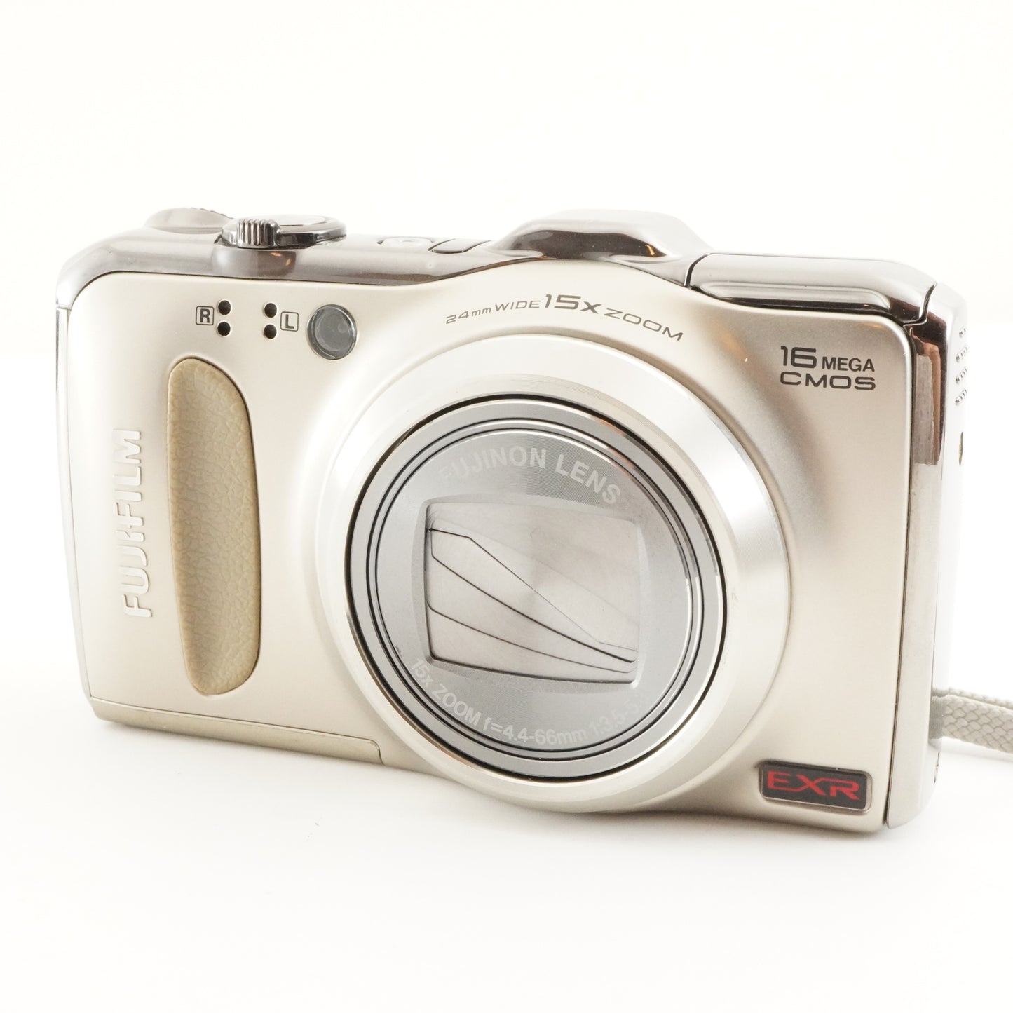FUJIFILM FinePix F550 EXR Gold In Box With 4GB SDHC Card from Japan #6492