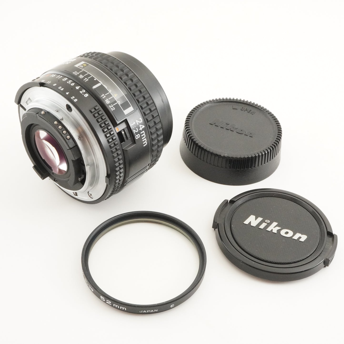 Nikon AF NIKKOR 24mm F2.8 AF Wide Angle Lens from Japan #5909