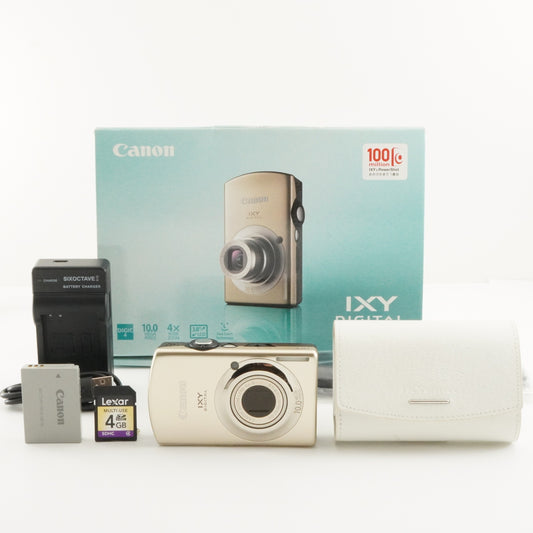 Canon IXY DIGITAL 920 IS In Box With 4GB SDHC Card from Japan #6523