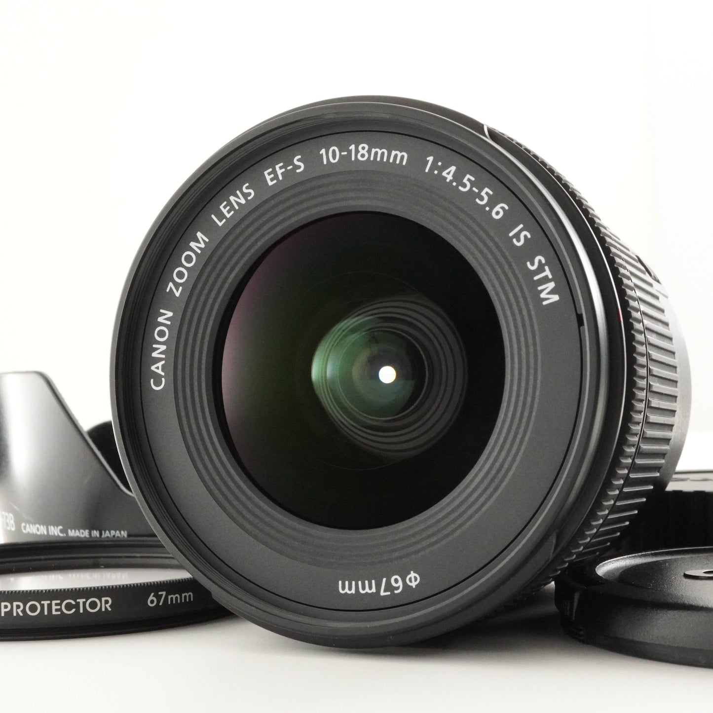 Canon EF-S 10-18mm F4.5-5.6 IS STM AF ZOOM Lens from Japan #6846