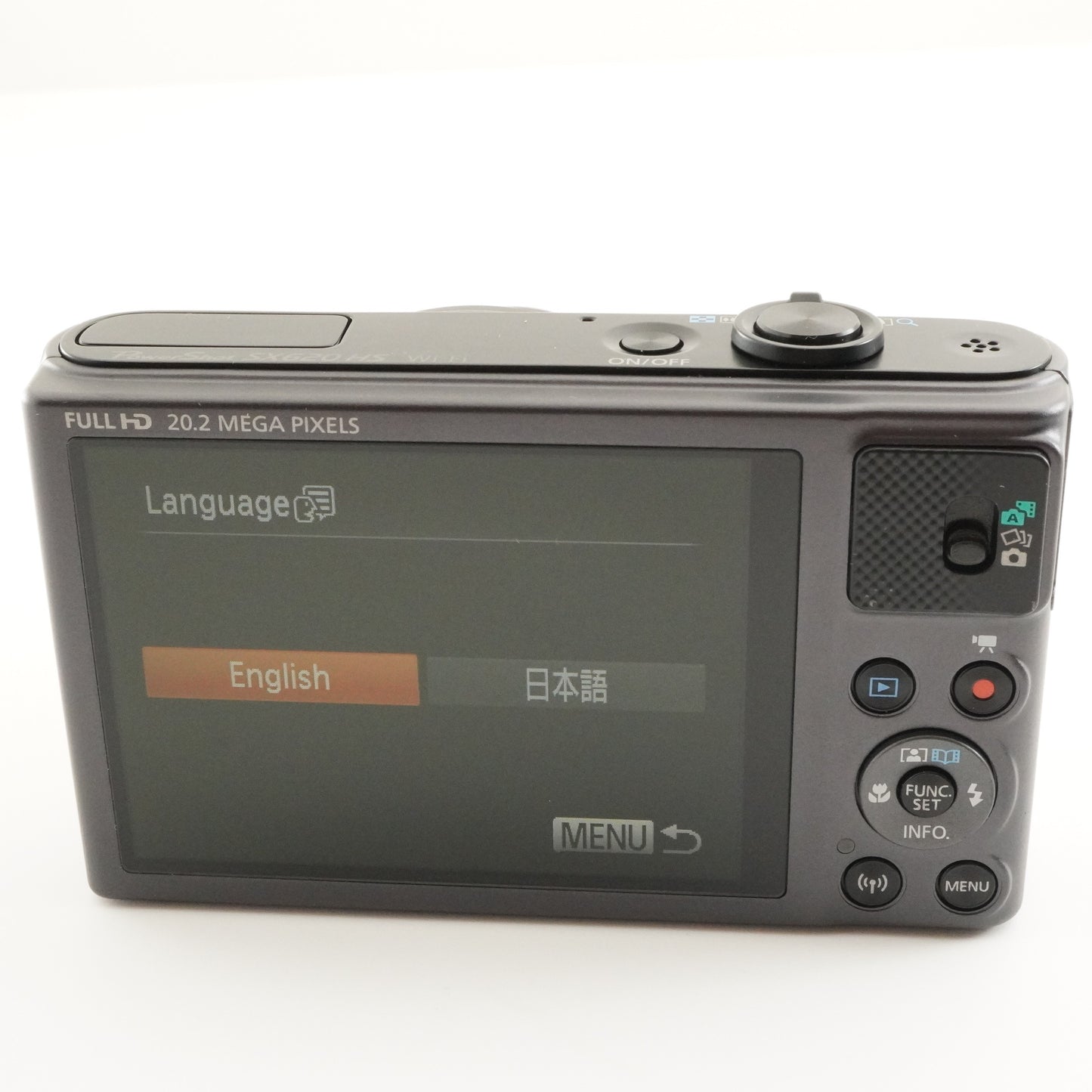 Canon PowerShot SX620 HS Black With 4GB SDHC Card from Japan #6800