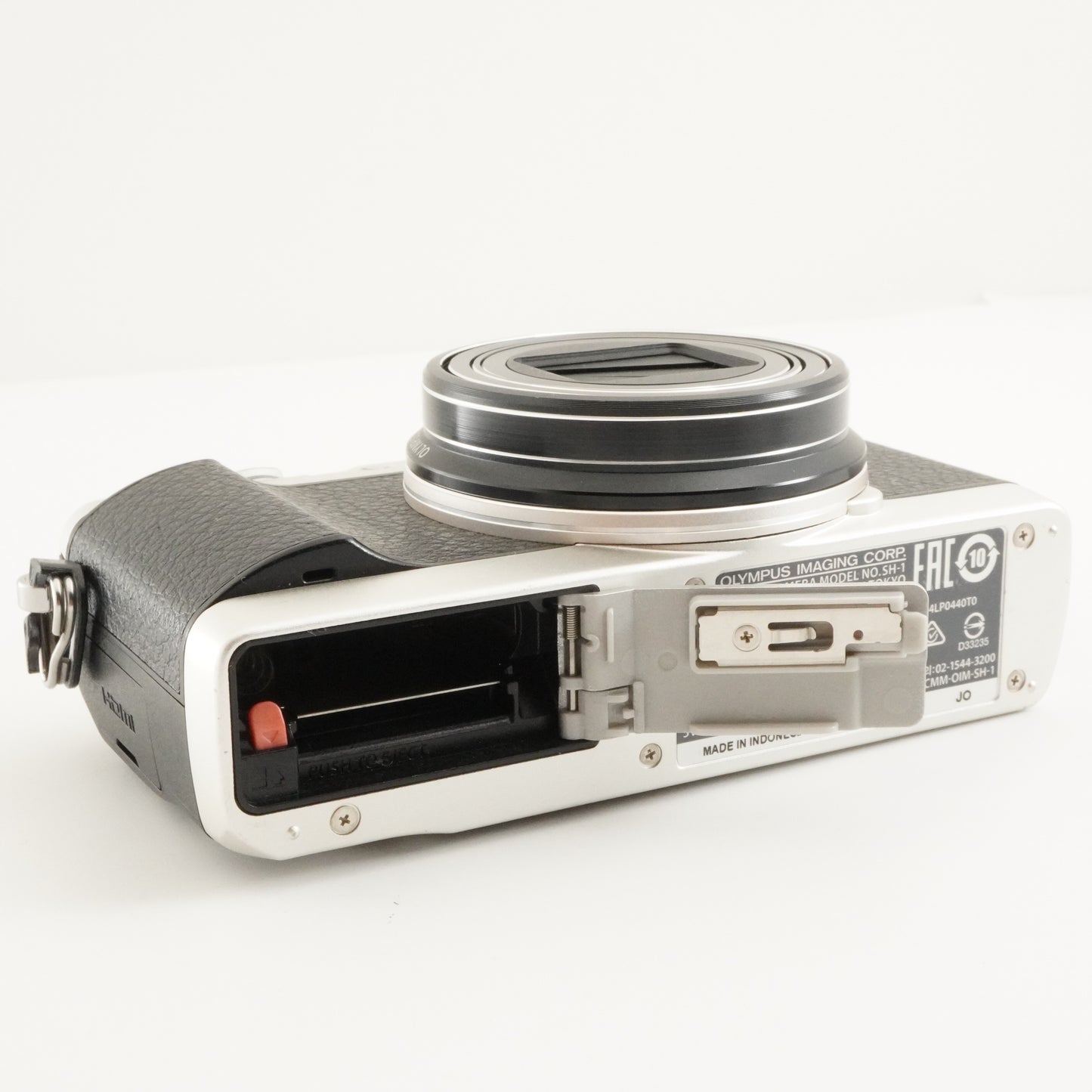 OLYMPUS STYLUS SH-1 Silver With 4GB SDHC Card from Japan #6771
