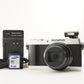 OLYMPUS STYLUS SH-1 Silver With 4GB SDHC Card from Japan #6771