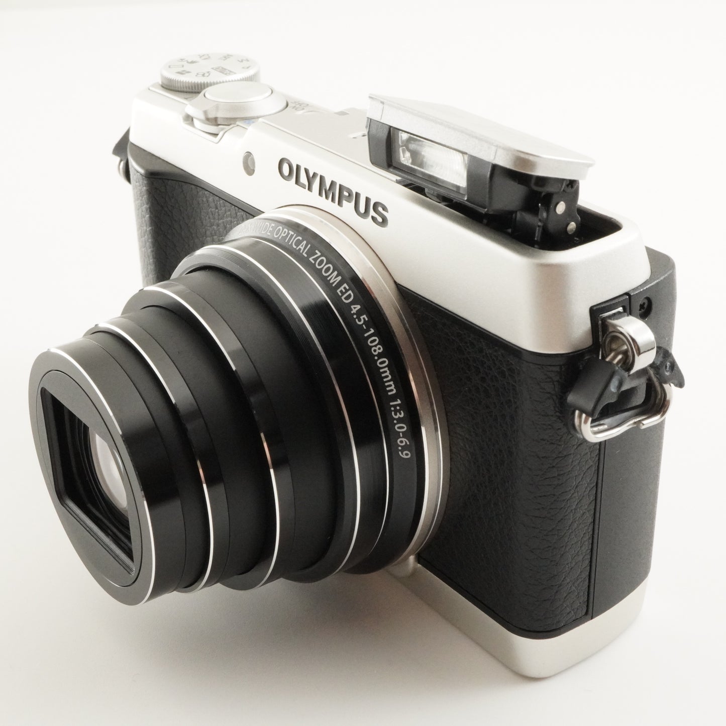 OLYMPUS STYLUS SH-1 Silver With 4GB SDHC Card from Japan #6771