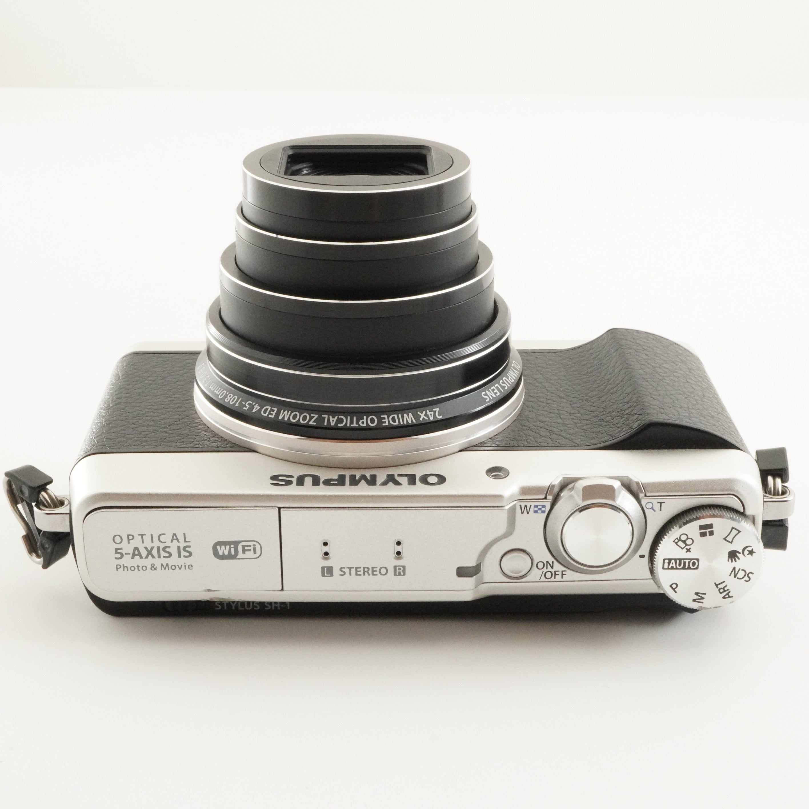 OLYMPUS STYLUS SH-1 Silver With 4GB SDHC Card from Japan