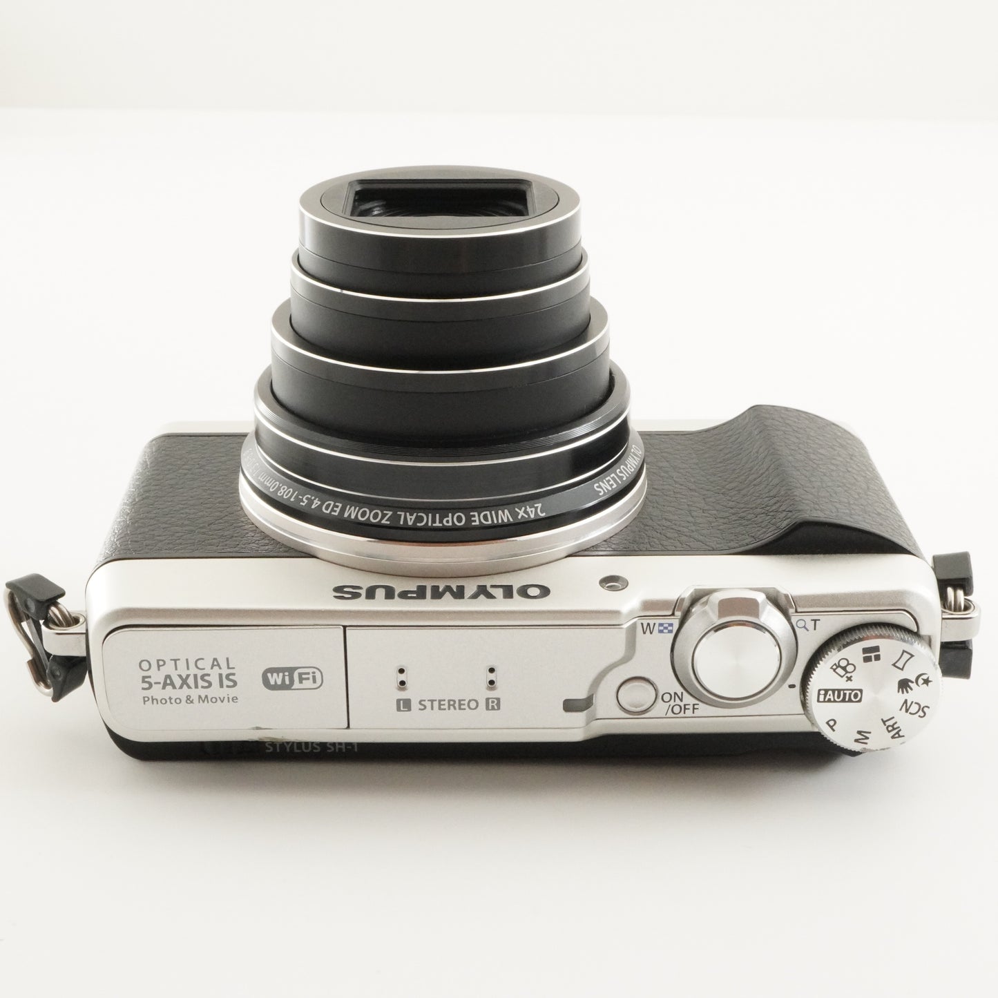 OLYMPUS STYLUS SH-1 Silver With 4GB SDHC Card from Japan #6771