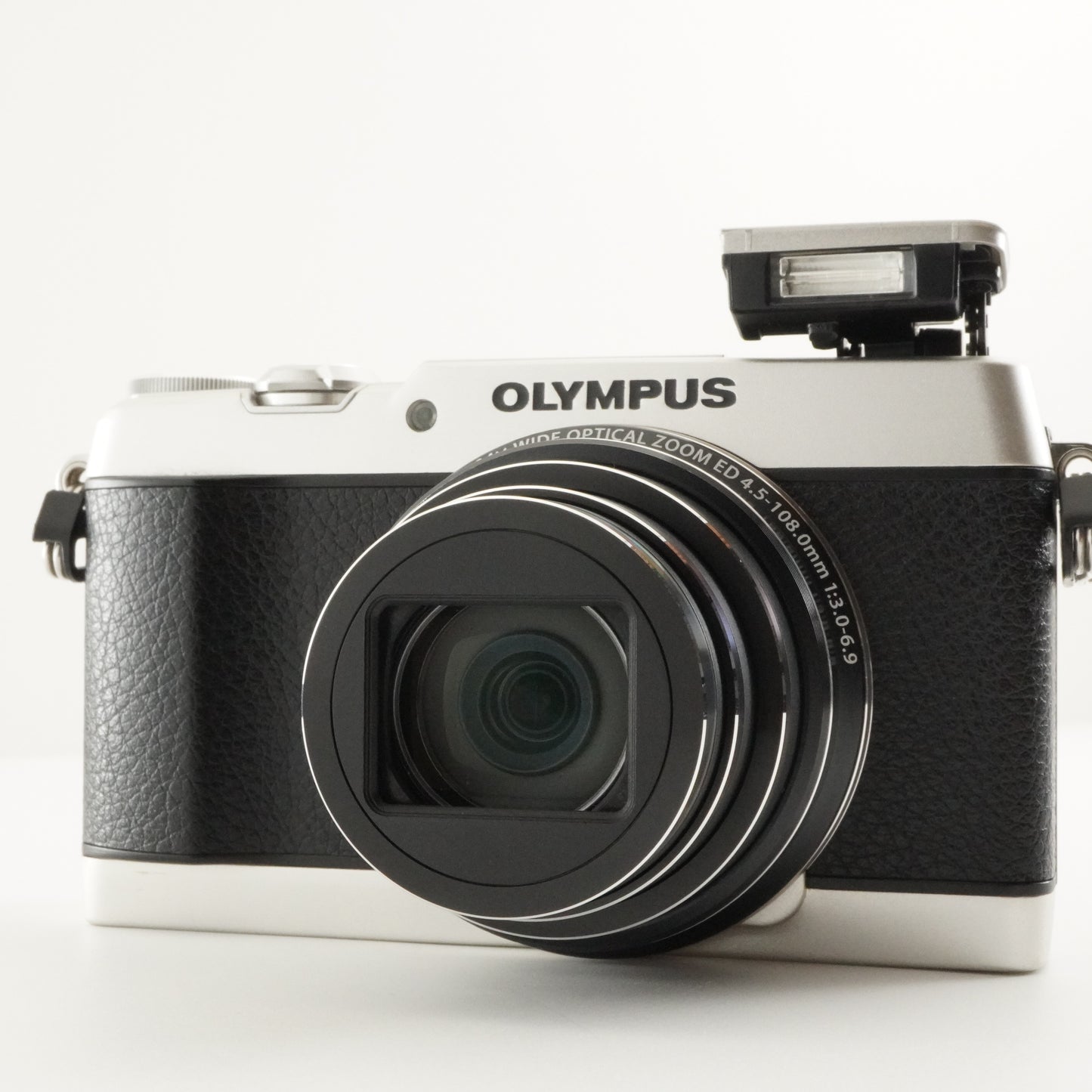 OLYMPUS STYLUS SH-1 Silver With 4GB SDHC Card from Japan #6771