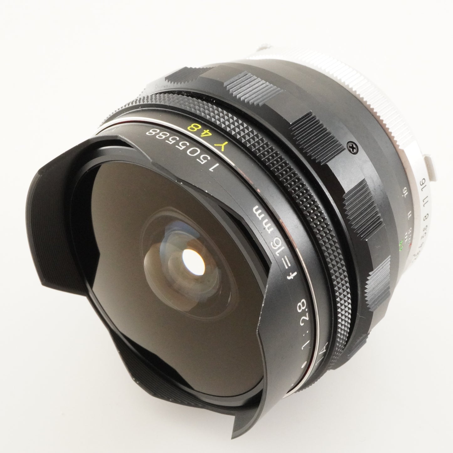 MINOLTA MC FISH-EYE ROKKOR-OK 16mm F2.8 MF Prime Lens from Japan #6437
