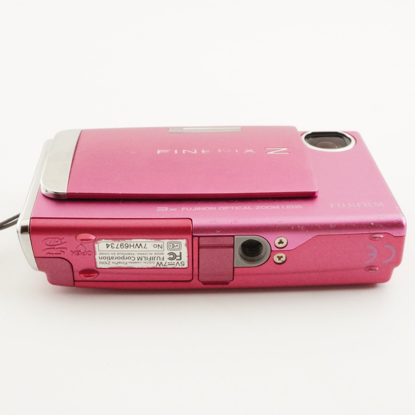 FUJIFILM FinePix Z10fd Pink With 4GB SDHC Card from Japan #6489