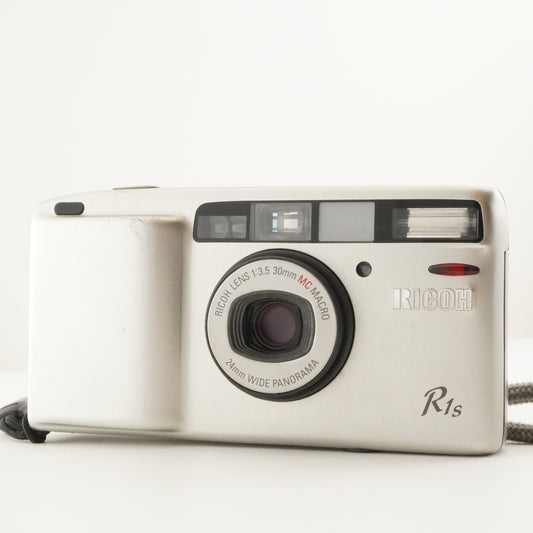 [LCD Works] RICOH R1s Silver Point & Shoot Film Camera from Japan #6915
