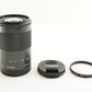 Canon EF-M 55-200mm F4.5-6.3 IS STM Black AF ZOOM Lens from Japan #1981