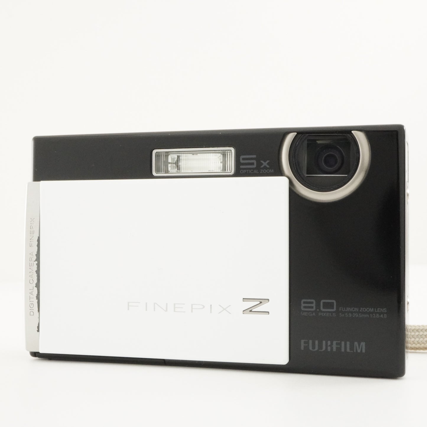 FUJIFILM Finepix Z100fd Black&White With 4GB SDHC Card from Japan #6519