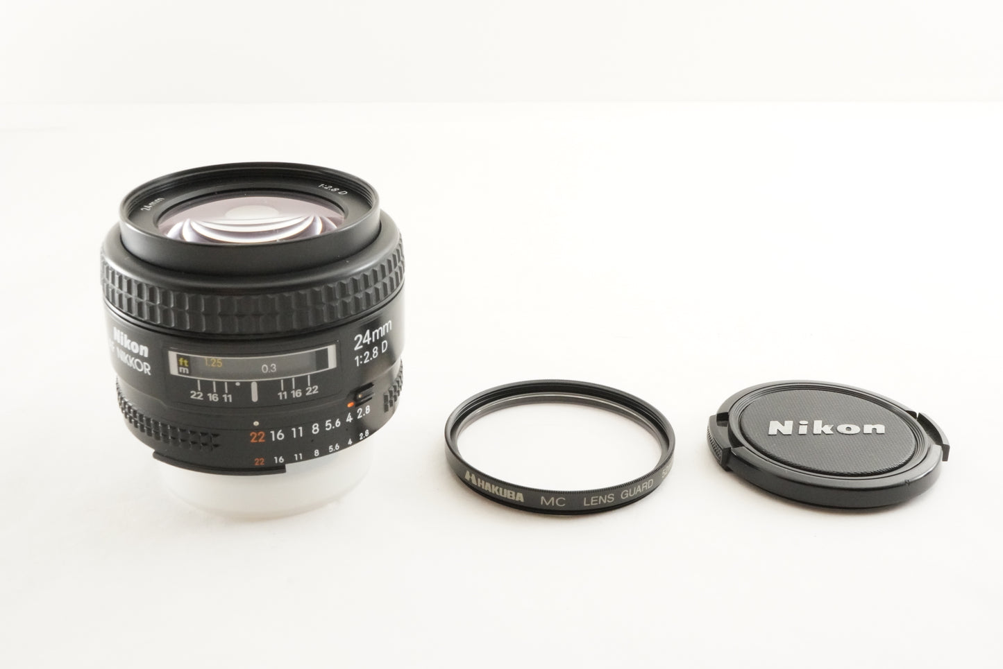 Nikon AF NIKKOR 24mm F2.8 D AF Wide Angle Lens from Japan #2045