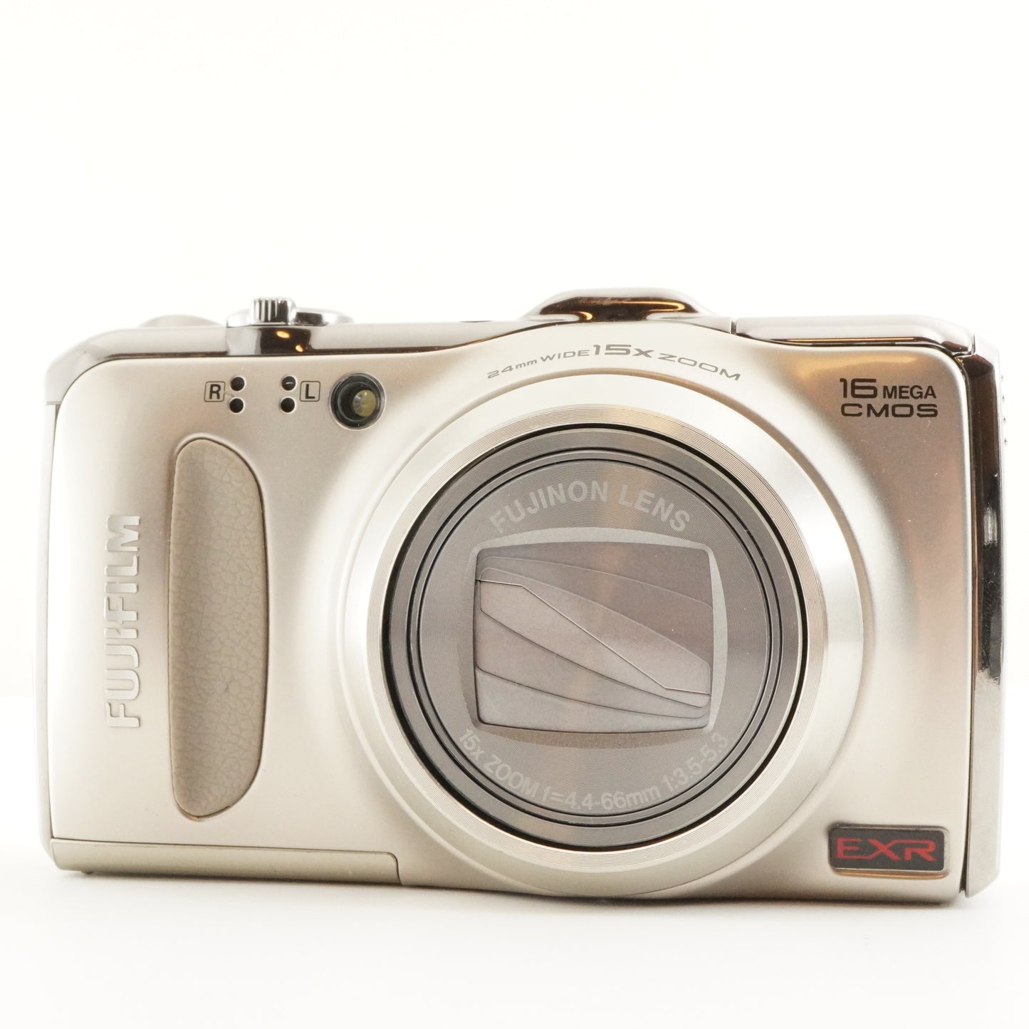 FUJIFILM Finepix F550 EXR Gold With 4GB SDHC Card from Japan #6764