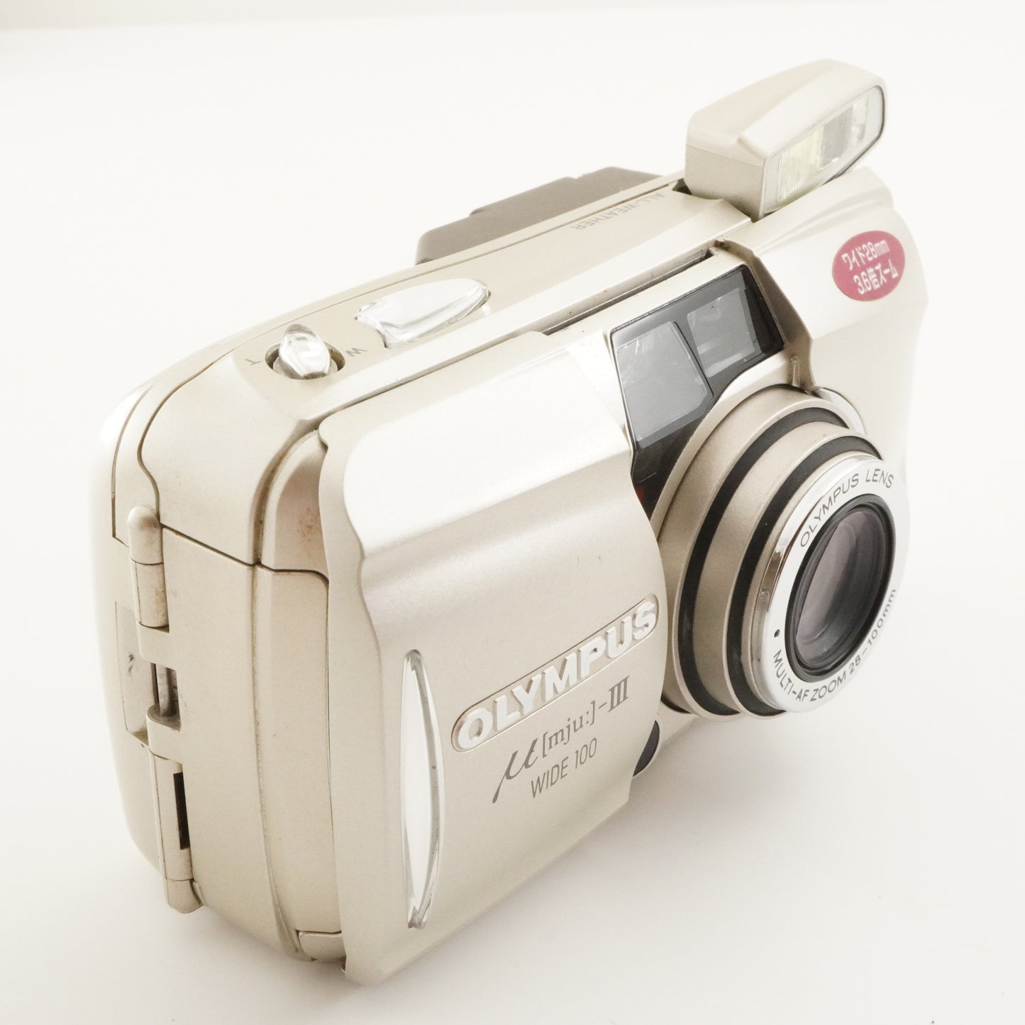 OLYMPUS mju III WIDE 100 [mju:] +Case Point & Shoot Film Camera from Japan #6918