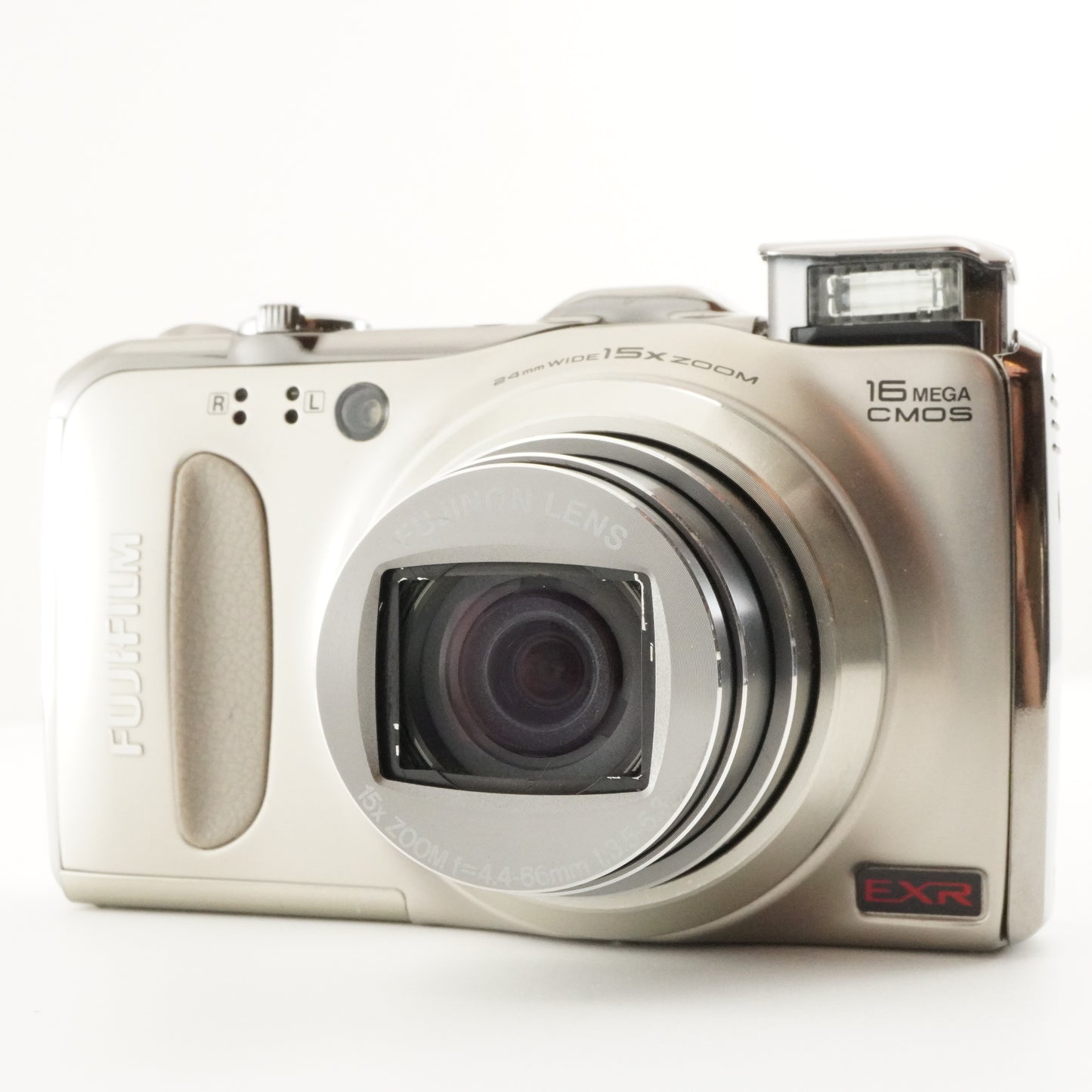 FUJIFILM Finepix F550 EXR Gold With 4GB SDHC Card from Japan #6764