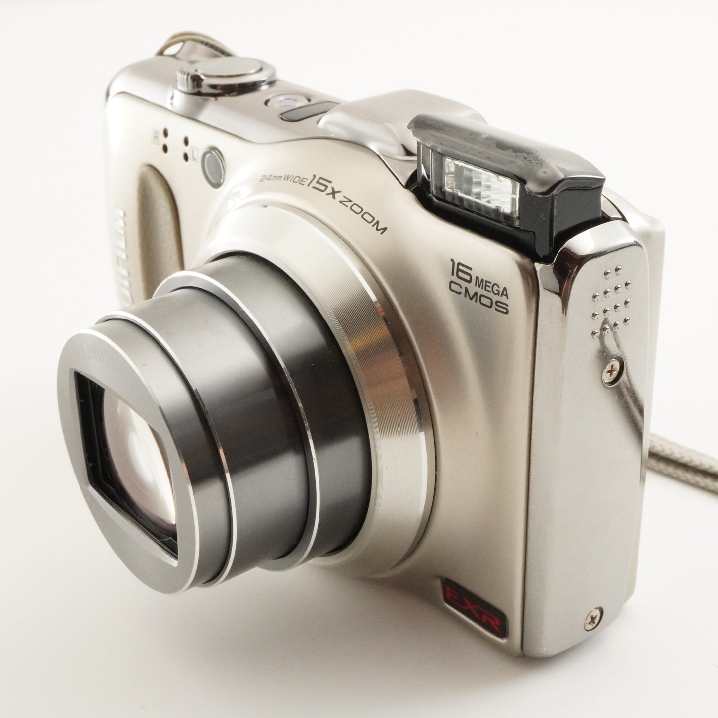 FUJIFILM FinePix F550 EXR Gold With 4GB SDHC Card from Japan #6531